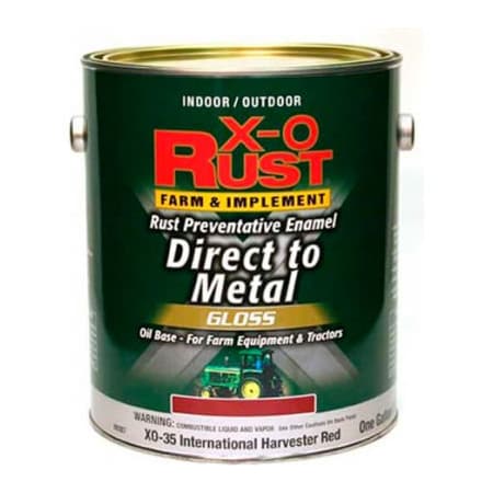 General Paint Interior/Exterior Paint, Gloss, Harvester Red, 1 gal 802827